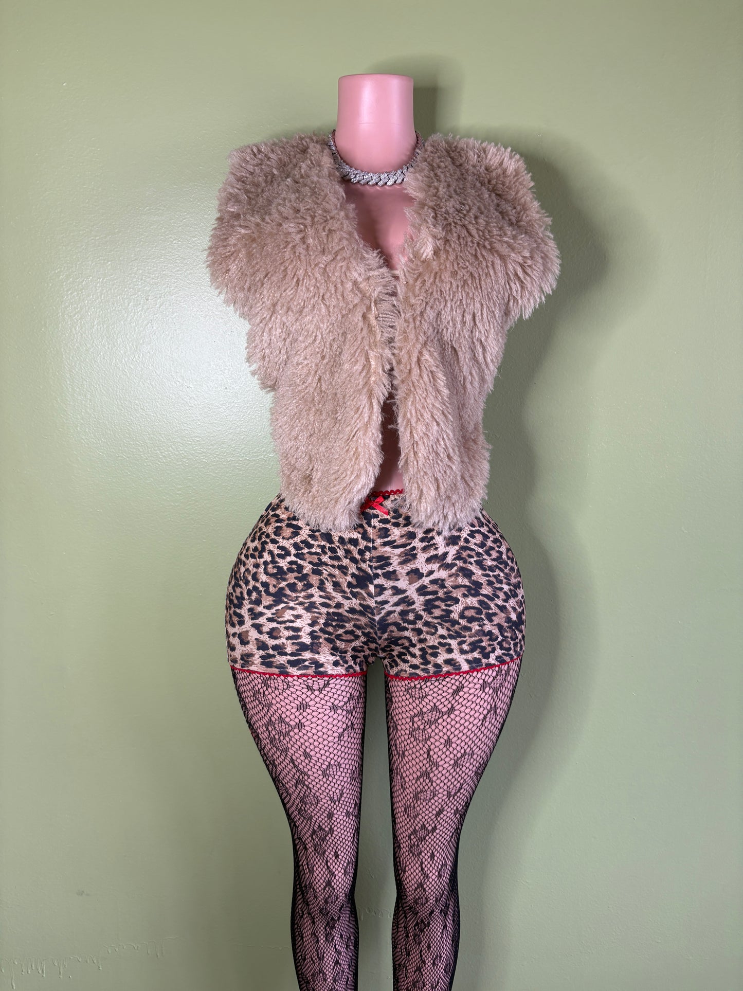Cheetah Tie Shorts