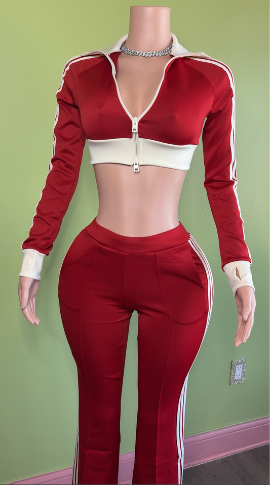 Cropped Joggy Set